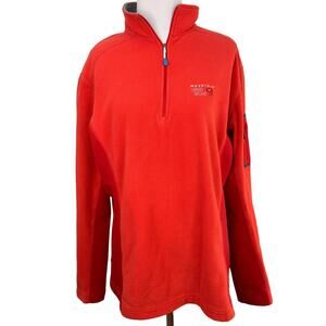 Mountain Hardwear Microstretch 1/4 Zip T Pullover Fleece Size XL